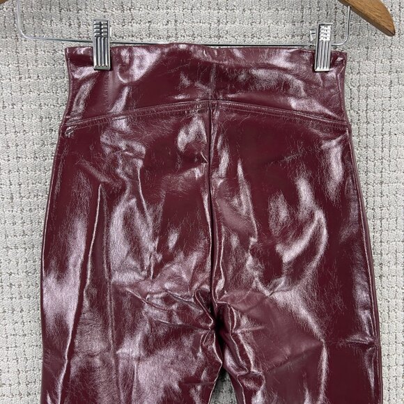 SPANX Faux Patent Leather Leggings - Picture 6 of 8